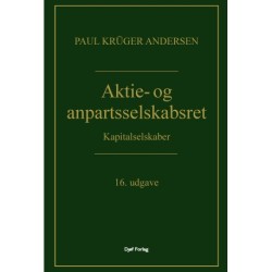 Aktie- og anpartsselskabsret: - Kapitalselskaber