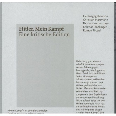 Hitler: Mein Kampf : Eine kritische Edition 1-2: Eine kritische Edition 1-2