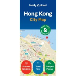 Lonely Planet Hong Kong City Map
