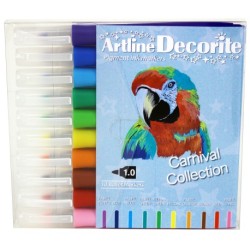 Artline Decorite bullet pastel 10-sæt