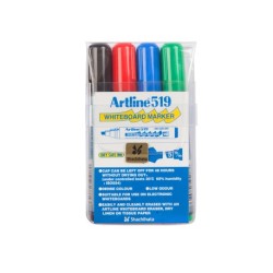 Whiteboard Marker Artline 519 4-sæt