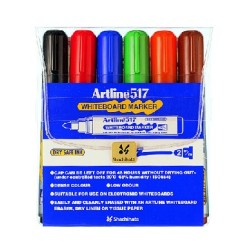 Whiteboard Marker Artline 517 6-sæt