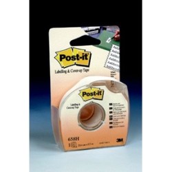 Post-it korrektionstape m/dispenser 25mmx17m hvid