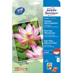 A4 Avery fotopapir glossy 300g inkjet (15)