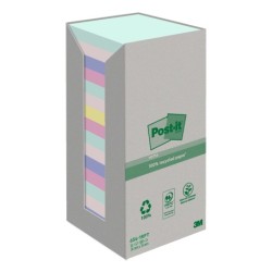 Post-it Recycled mix colors 76x76 100sh (16)