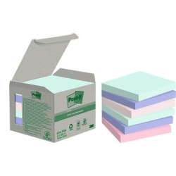 Post-it Recycled mix colors 76x76 100sh (6)