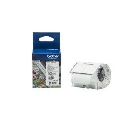 Brother CZ-1005 tape hvid 50mm x 5m