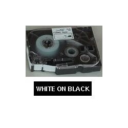 Brother TZe tape 24mmx8m white/black