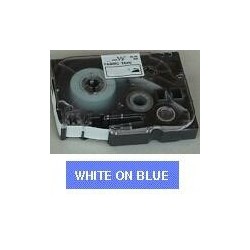 Brother TZe tape 12mmx8m white/blue