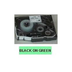 Brother TZe tape 24mmx8m black/green
