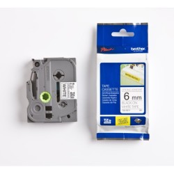 TZeS tape 6mmx8m strong black/white