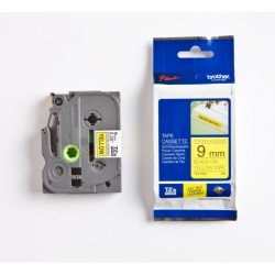 TZeS tape 9mmx8m strong black/yellow