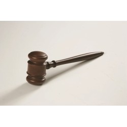 Gavel 26cm valnød