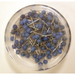 Kortnål 20mm blå (100)