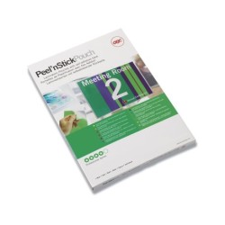 GBC Lamineringslomme selvklæb 125my A4 (100)