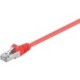 Patch-Cable CAT5e SF/UTP 2xRJ45, PVC, CCA, Red (2m)