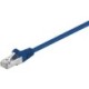 Patch-Cable CAT5e SF/UTP 2xRJ45, PVC, CCA, Blue (5m)