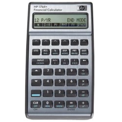 HP 17BII+ financial calc. (INT manual)