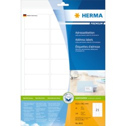 Herma etiket Premium 63,5x38,1 (210)