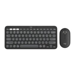 Pebble 2 Combo Wireless Keyb/Mouse, Tonal Graphite (Nordic)