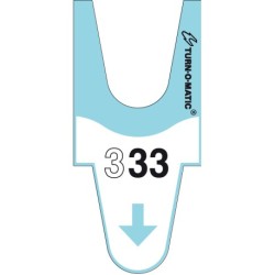 Meto købilletter T90 blå (6rl/4000)