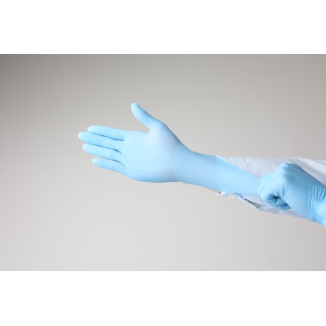 Nordic Protect Premium Nitrilhandsker Blå, Large (100 stk)