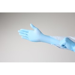Nordic Protect Premium Nitrilhandsker Blå, Small (100 stk)