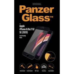 PanzerGlass iPhone SE (2020)/8/7/6 Case Friendly, Black
