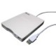USB Floppy Mini Reader, White/Grey
