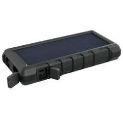 24.000 mAh Outdoor Solar PowerBank, Black
