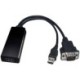 VGA+Audio to HDMI Converter, White