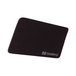 Mouse Pad, Black (26x22cm)