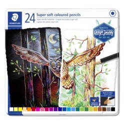 Farveblyant Super Soft i tinæske ass (24)