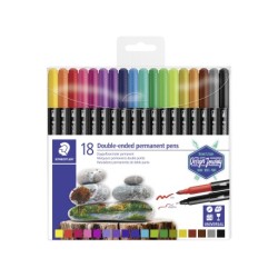 Marker Twin-Tip perm 3,0/0,5mm (18)