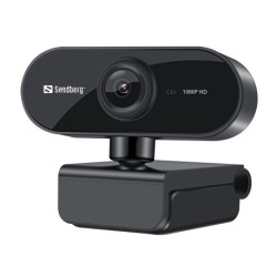Sandberg USB Webcam Flex 1080P HD, Black