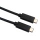 USB-C to USB-C Cable, Black (2m)
