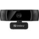 Sandberg USB Webcam Autofocus DualMic, Black
