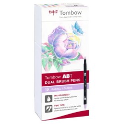 Tombow Marker ABT Dual Brush 18P-5 Pastel (18)