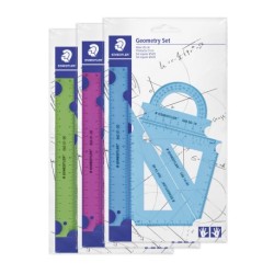 Geometrisæt 4 dele ass neon farver (18)