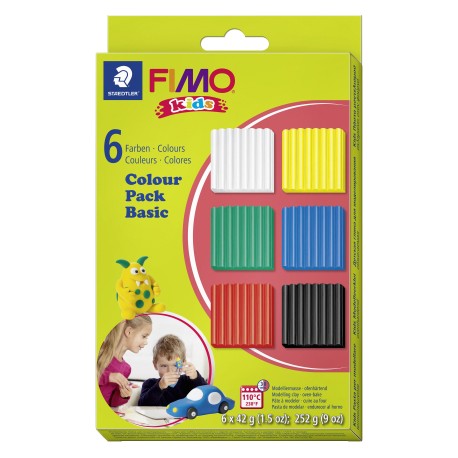 Modeller Fimo Kids Basic 6x42g (6)