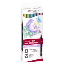 Tombow Marker ABT Dual Brush 6C-2 Pastel carton (6)