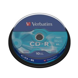 CD-R 700MB/80min 52x spindle  (10)