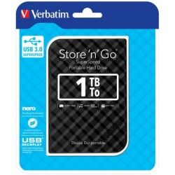 1TB Hard Drive 2,5'' Store ´N´ Go USB 3.0, Black (Gen.2)