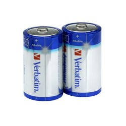 Verbatim Alkaline D/LR20 (2-Pack)