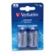 Verbatim Alkaline C/LR14 (2-Pack)