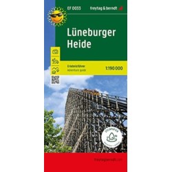 Luneburg Heath, adventure guide 1:190,000, freytag & berndt, EF 0033