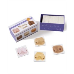 Memory Game: Boobs: A fun, body positive, matching card game for adults, with 60 cards in a plastic-free box