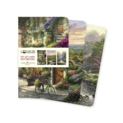 Thomas Kinkade Set of 3 Mini Notebooks