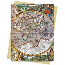 Pieter van den Keere: Antique Map Greeting Card Pack: Pack of 6