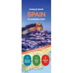 Lonely Planet Spain Planning Map